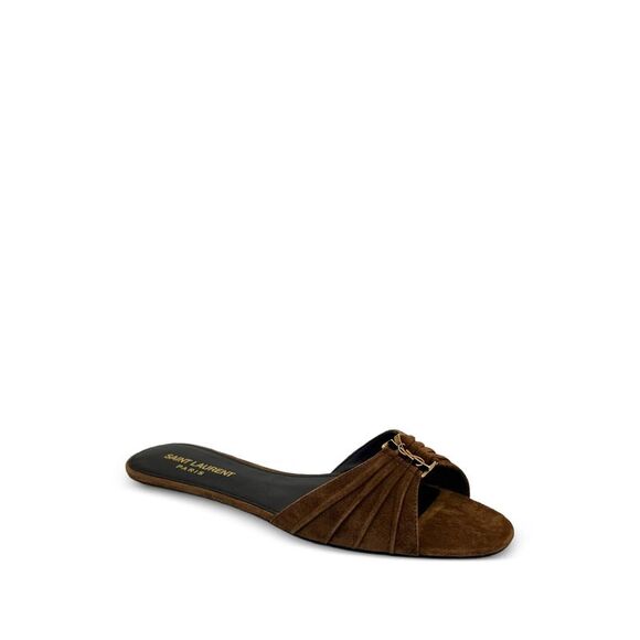 SAINT LAURENT Shoes - Saint Laurent Brown Boots Women